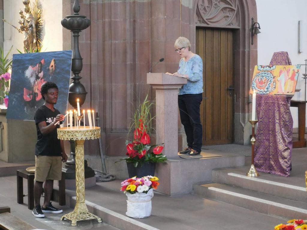 STERBEN AUF DEM WEG DER HOFFNUNG - Gedenkgebete in deuschen Städten für die auf den Wegen der Flucht ums Leben gekommenen zum Weltflüchtlingstag